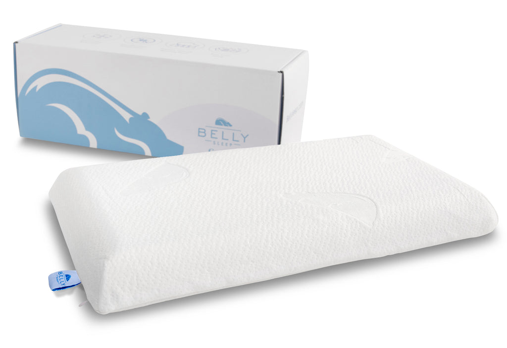 BLISSBURY Stomach Sleeping Pillow - White / Standard